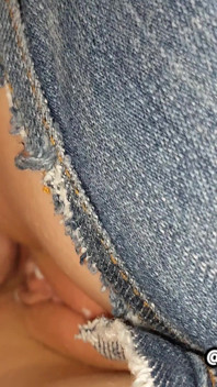 Sideways Balls Deep Pounding in Ripped Jeans