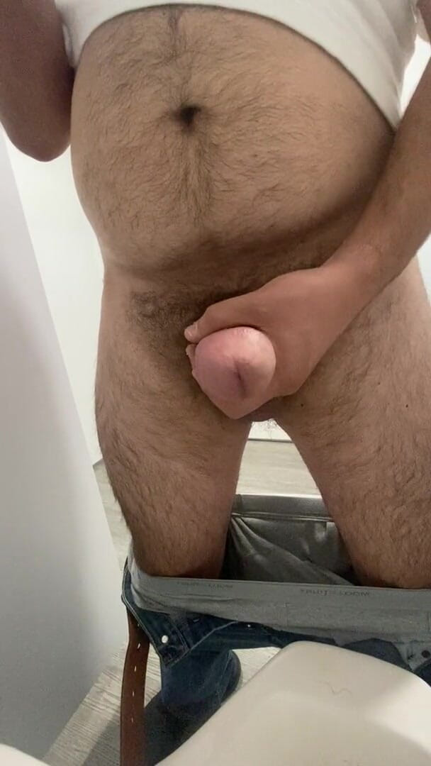 Horn Ball Hubby: Hornball maridito, un masturbación de baño común