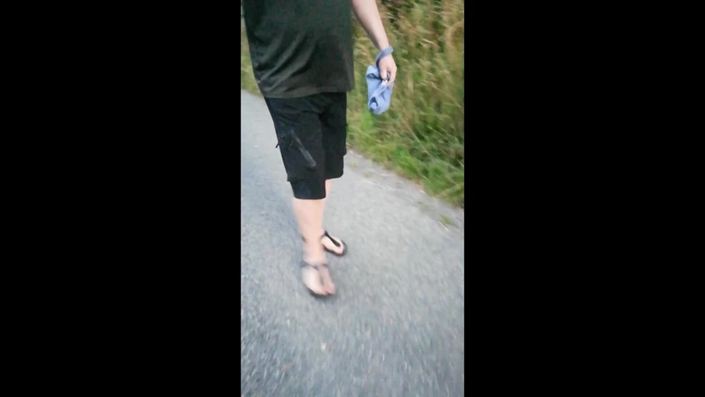Nylonjunge in Light Pantyhose and Birkenstocks