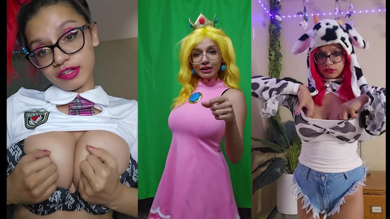 Goddess Rarity: Bohyně Rarity Cosplay jako Broskev vám dá JOI