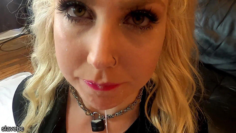 slavebc: 퇴적물에 침을 뱉고 얼굴을 따먹어. 얼굴 섹스, 딥쓰롯, 목구멍피