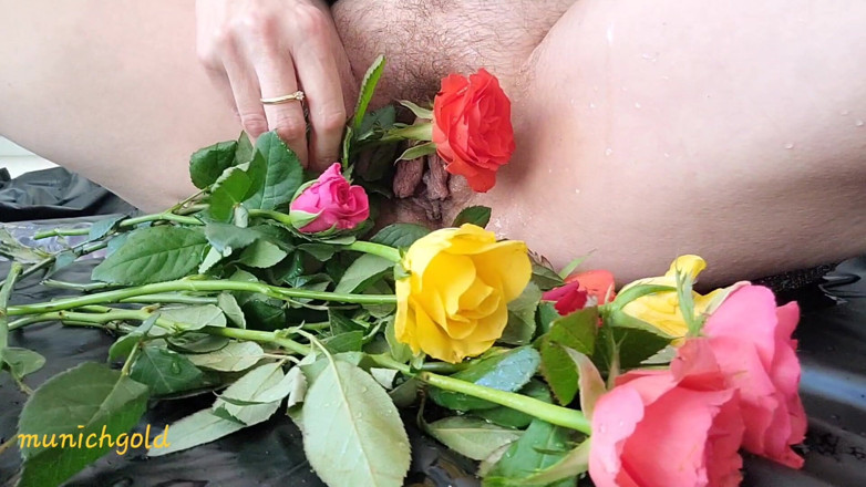 Munichgold: Little Butterfly Pussy Pisses for You and Fingers Her Butterfly...