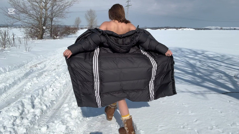 444bigboy: Blowjob Outdoor in Snow