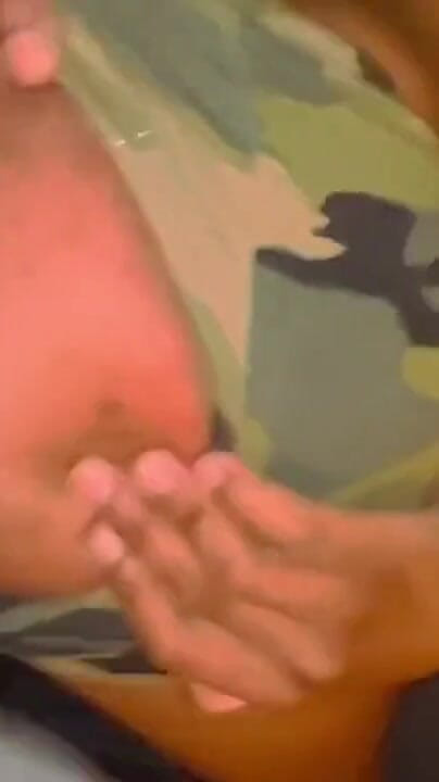 Military Soldier Take Big Black Cock in Her Tight Asshole Before Duty (Fijii pornbox)