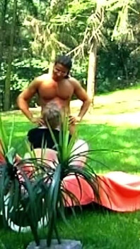 Mature Blonde Stretched Wide in Outdoor Anal Fisting Frenzy