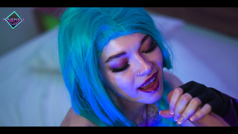Karneli Bandi: Sexy kočička Jinx z League of Legends má velké dildo...