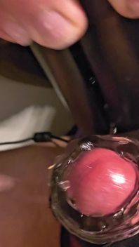 Cum-hungry Stranger Milks My Cut Cock with the Handy