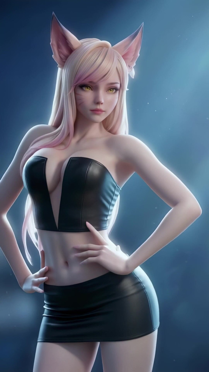 3D-Hentai Games: Ahri's Sexy Dance (the Black Eyed Peas - Boom Boom Pow)