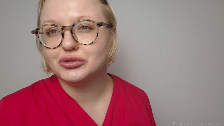 Madame Madomme: Lekarz robi sobie wymaz z covida i grypy; Doctress Madame...