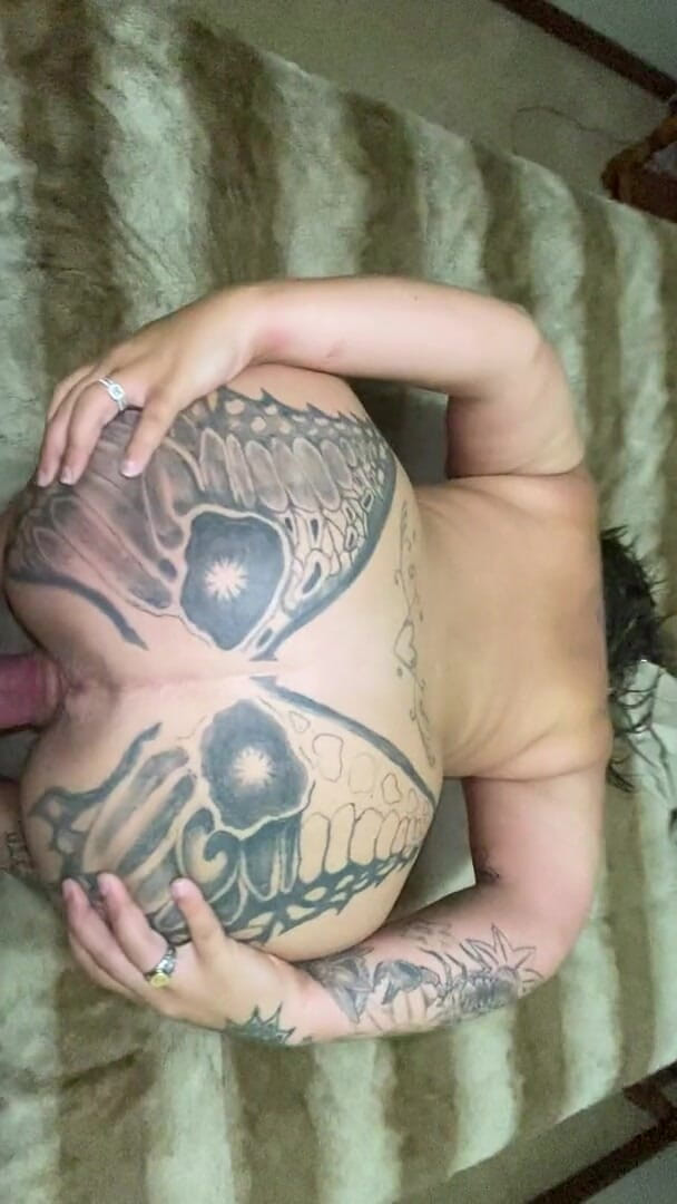 MzKiTTy91: Pancutan belakang dengan isteri putih berpantat besar seksi