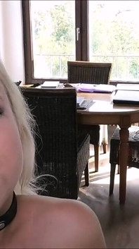 Blonde Bitch Needs Rough Sex