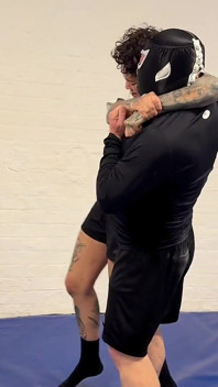 Kourtneyinked Vs Masked Rider - Submission Wrestling Showdown