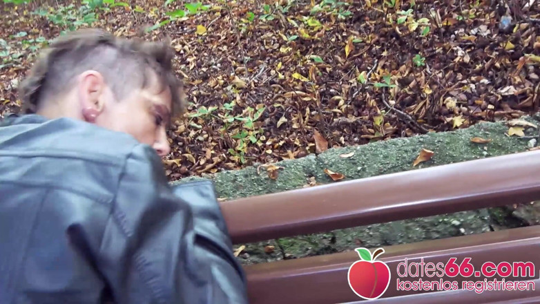 Dates66: Ugly German MILF fucked by random stranger!