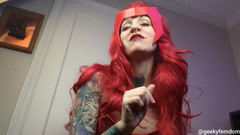 Geeky Femdom: Wandavision- Shrunk oleh Scarlet Witch