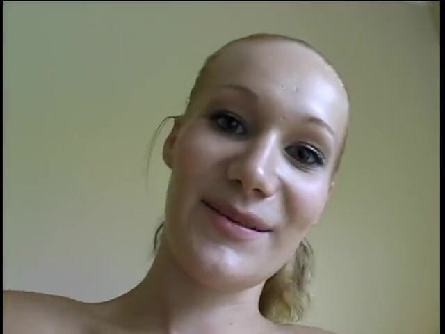 Point of View Productions: Pov casting and creampie with skinny blonde slut