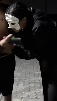 Anal Sex Worker on the Street Giving Her Cheap Ass