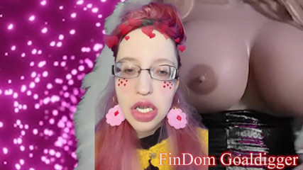 FinDom Goaldigger: Śliczna dziwka transformacja