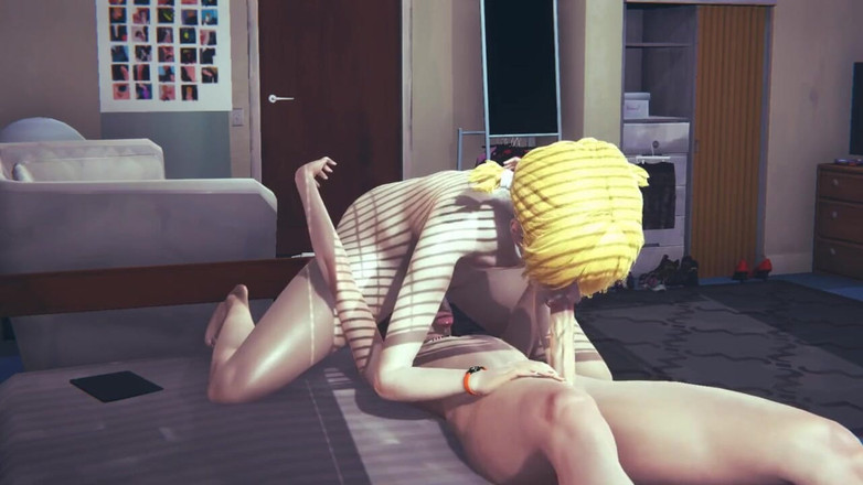 Yaoitube: Yaoi Femboy - 자지를 빠는 Fer 그리고 69