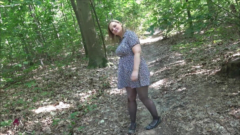 Lina Mila: POV: Are You Coming with Me? on an Bareback Hiking...