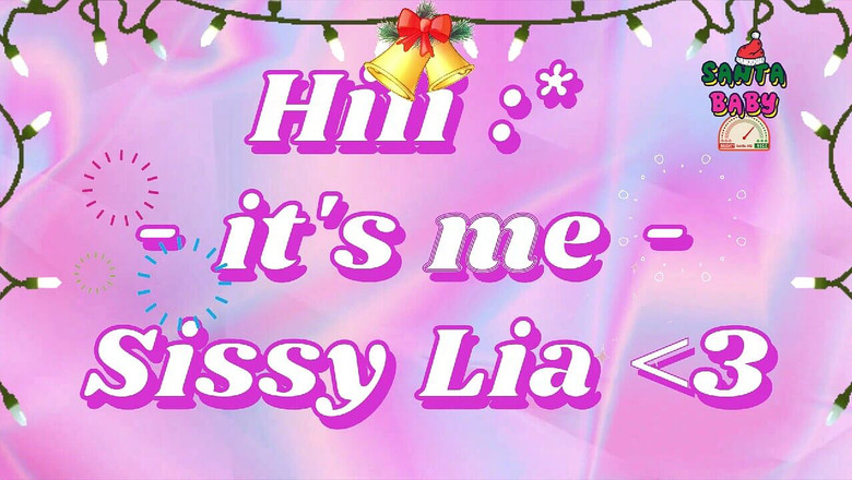 Sissy Lia: Sinterklas Memeriksa Daftar Nakal 2023 dari Memek Kamera Ini - Dildo, Plug &amp;...