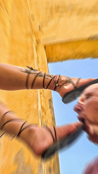 Soles and Submission in Gladiator Sandals