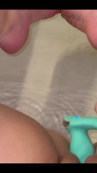Self Thrusting Dildo in My Pussy