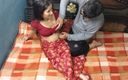 Shabnam Bhabhi: Bonita indiana esposa abrindo as pernas largas levando grande pau...