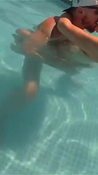 Hot Couple Pool Sex (the Neighbors Love When We Put on a Show!)