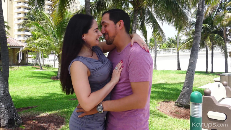 Karups Hometown Amateurs: Cheating MILF Sheena Ryder gets rough outdoors