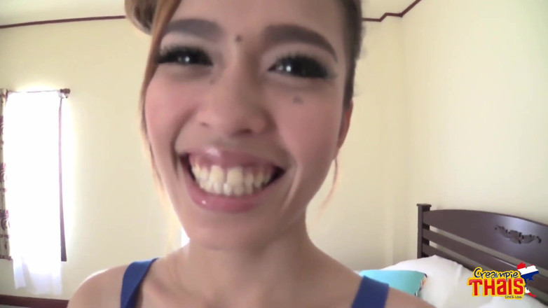 Creampie Thais: How I stuffed her tiny pussy with hot jizz