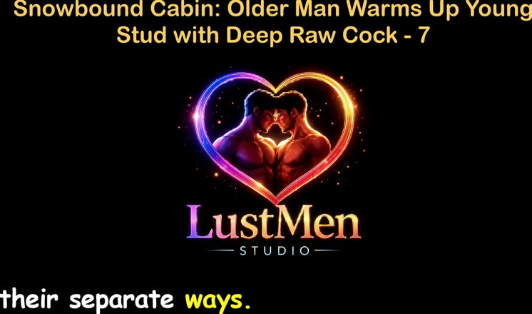 LustMen: Cerita seks gay audio inggeris - kabin snowbound: lelaki tua memanas...