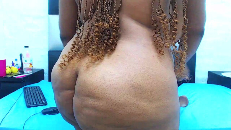 Big black clapping booties: Jack off ke pantat awek montel luar biasa saya, episod 1017