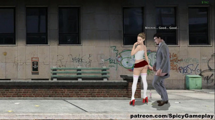 Dirty GamesXxX: Adventures Of Willy D: Silly girl and a horny guy...