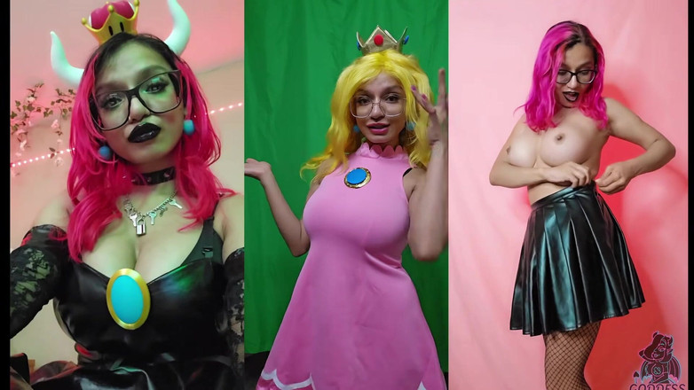 Goddess Rarity: स्वामिनी Rarity Cosplay आपको हिलाने के लिए आड़ू के रूप में खेलती है