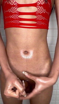 Ladyboy August Forgot to Wear Clothes but This Is Not a Dream.