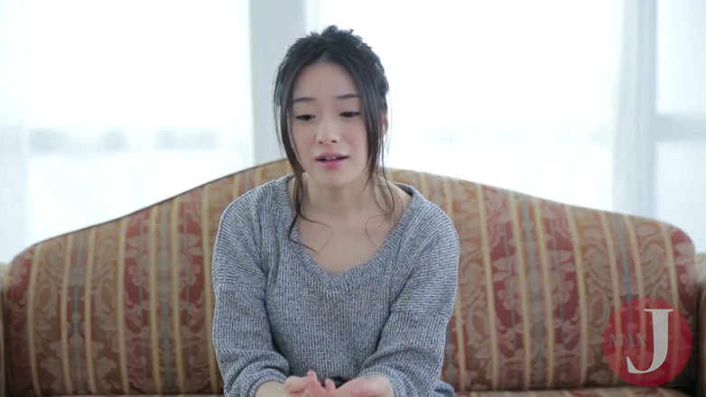 Asian happy ending: Remaja Asia manis sedang berseronok di casting