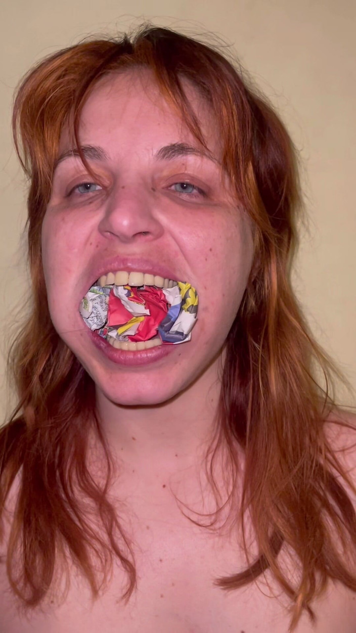 Elena917: Báo gag pov - nhồi, tát, lấy ra