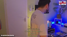 The Heterosexual Dominant Security Guard Comes Over Again and Makes Me Worship His Body and Suck His Cock