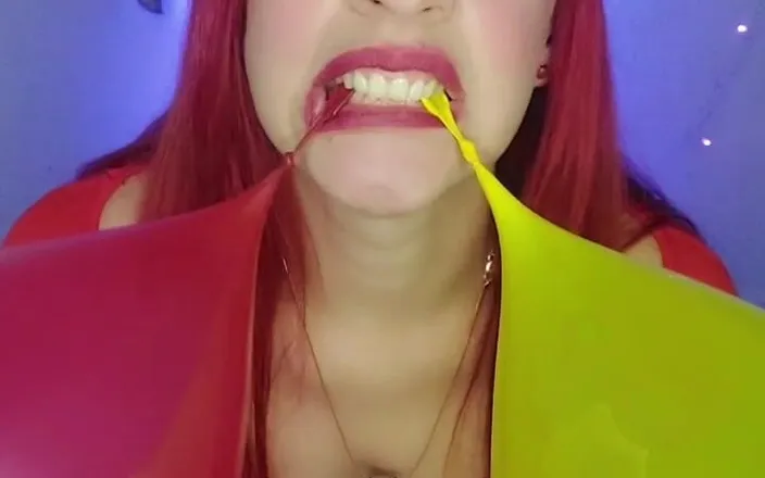 Tu Gauchita Argentina: The Balloon Party Continues in the Boss's Office! Looner Fantasia