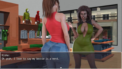 Dirty GamesXxX: Laura, i lussurio segreti: sexy miLF nel negozio di abbigliamento...