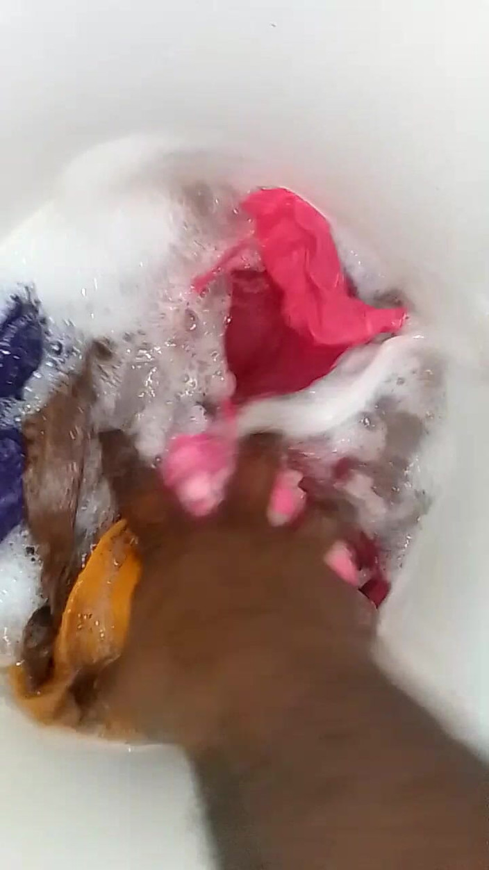 Jaanu294: Handen på min systers Patti