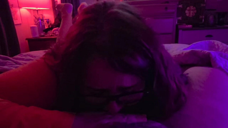 Fox Goddess: Pompino salivoso, footjob e cazzo? Jinkies!