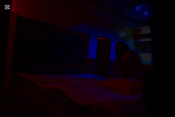 Afrocouple: Hard Fucked in Motel with Red Light Part 3