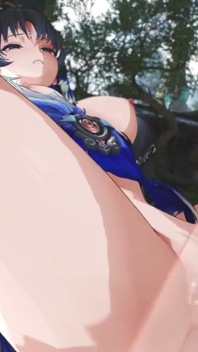 Fale Wuthering - Yangyang i Rover Intymna scena seksu - Animacja Hentai 3D