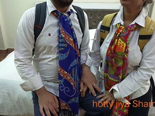 Hotty Jiya Sharma: Xxx Indian School - Stepsister Fucks Brothers Friend With Clear Hindi...