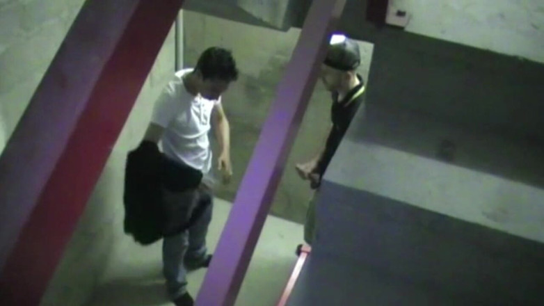 Crunch Boy: Twink fucked by scally boy in buildings in the escalator