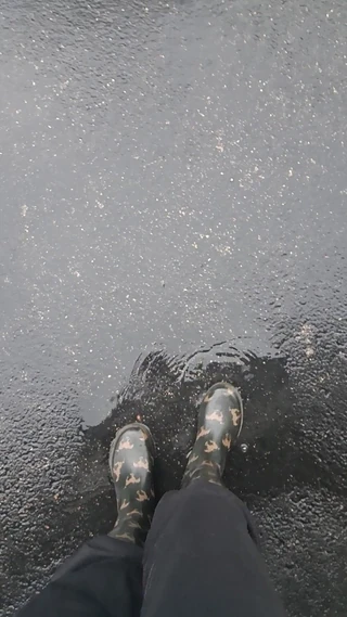 Naughty alchemy: Rainy Day Play in Boots