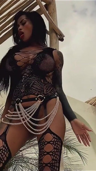 Asian Tattooed Mistress Squirts and Masturbates