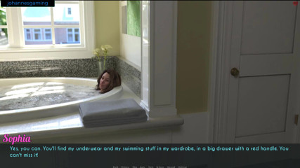 Johannes Gaming: AWAM - Dylan gab Sophia eine fußmassage in der badewanne