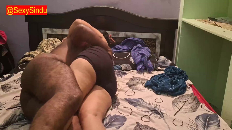 Sexy sindu: Pareja Gordita India Casera Amateur